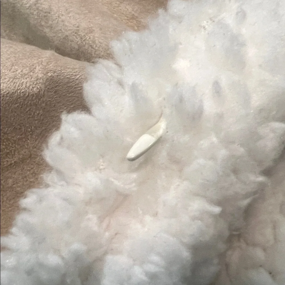 UGG Tan and Cream Pillow sham